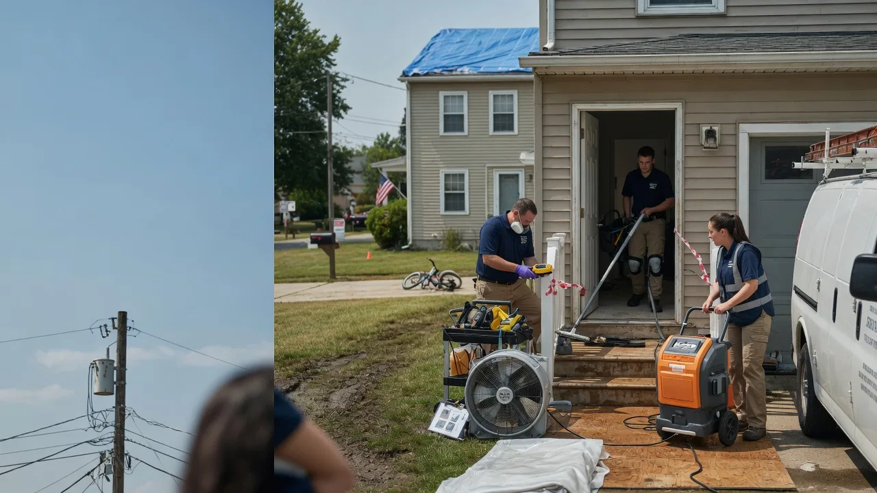 Water Damage Repair in Santa Fe, TX near me